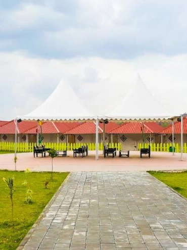 Experience Adventure and Comfort at Tent City – Statue of Unity